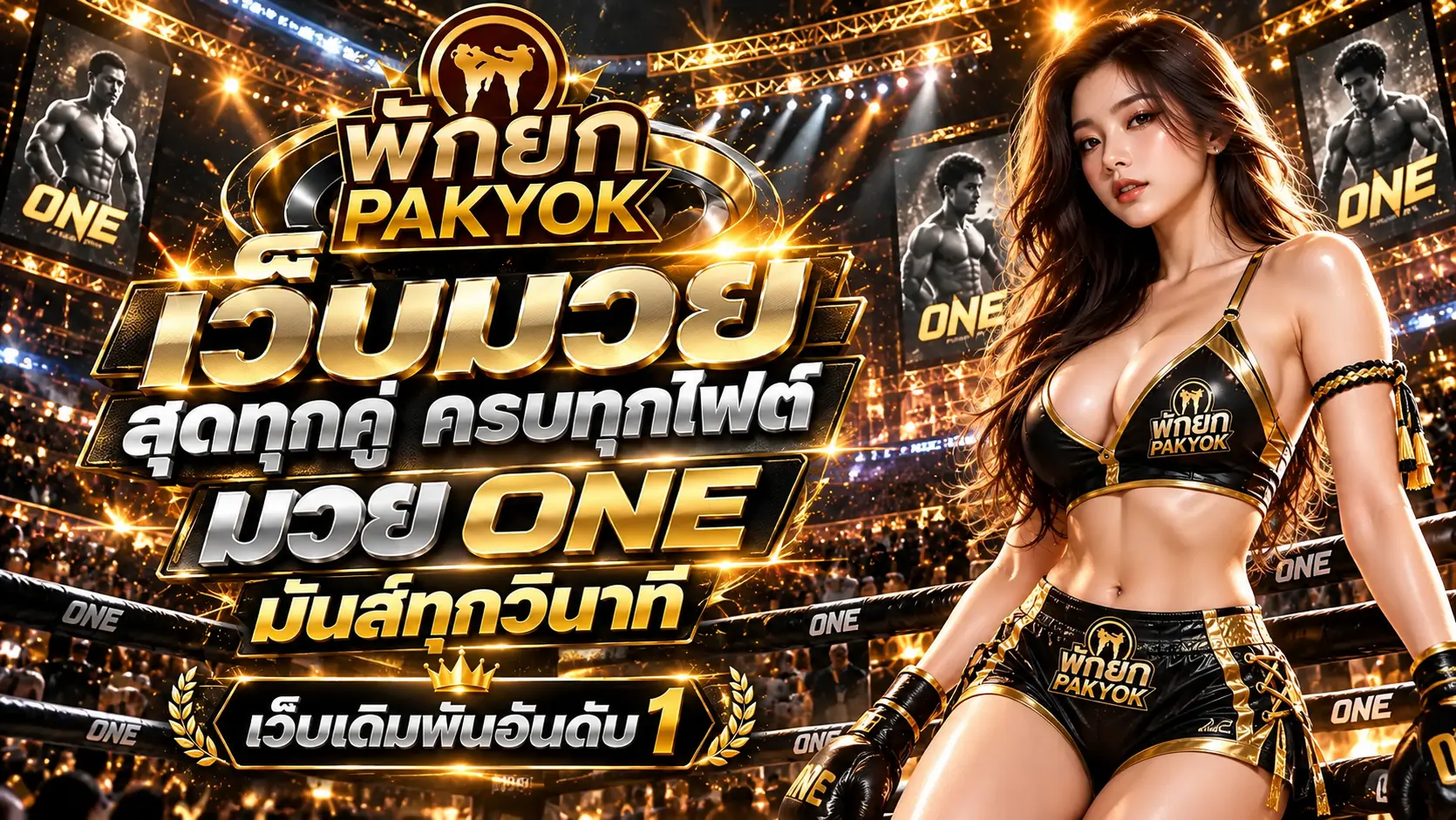 มวยพักยก เว็บมวยออนไลน์ ครบทุกเวที แทงมวยคู่เด็ด ราคาดีที่สุด 2026